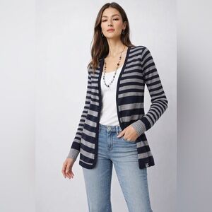🔥Host Pick🔥 Roxy Striped Open Cardigan Sweater M